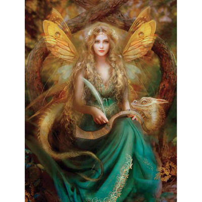 

5D DIY Full Drill Diamond Painting Butterfly Fairy Cross Stitch Embroidery