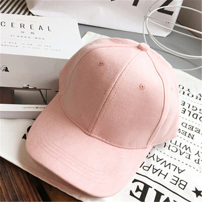 

Hard Korea solid color suede hip - hop cornice baseball cap men&women autumn&winter sun - shading cap tide wholesale