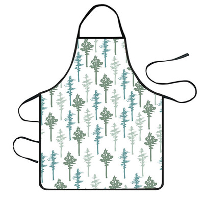 

Toponeto Home Women Waterproof Cute Cartoon Kitchen Restaurant Cooking Bib Apron Aprons