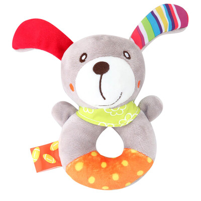 

Tailored Animals Hand Bells Baby Soft Toys Rattle Bed Kids Grip Toy