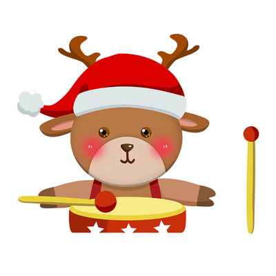 

3D Santa Claus Car Stickers Car Rear Windshield Decals Christmas Decoration Waving Wiper Stickers