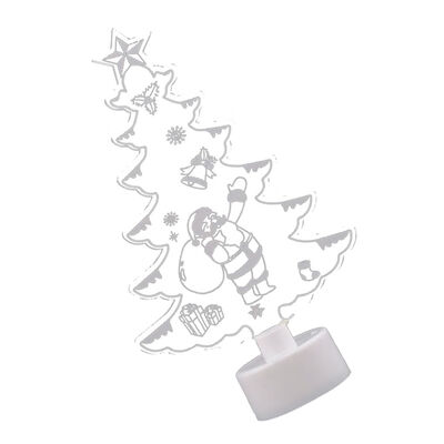 

Desk Lamp Unique Christmas LED Decoration Light Santa Claus Shimmer Night Light Snowman Christmas Tree Night Lamps