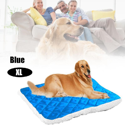 

Plush Pet Mat Soft Comfortable Warm Dog Bed Kennel Puppy Cushion Blanket Pet Supplies