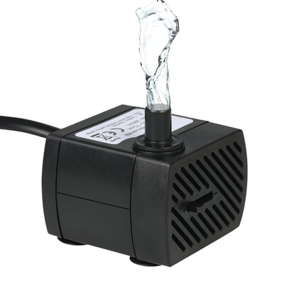 

280LH 4W Submersible Water Pump for Aquarium Tabletop Fountains Pond Water Gardens&Hydroponic Systems with One Nozzle 49ft1