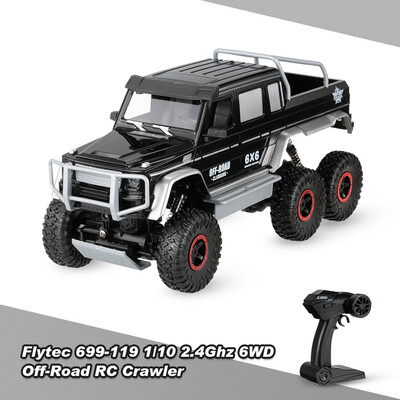 

Flytec 699-119 6WD 24G 110 Rock Crawler RC Buggy Car Children Gift Kids Toy