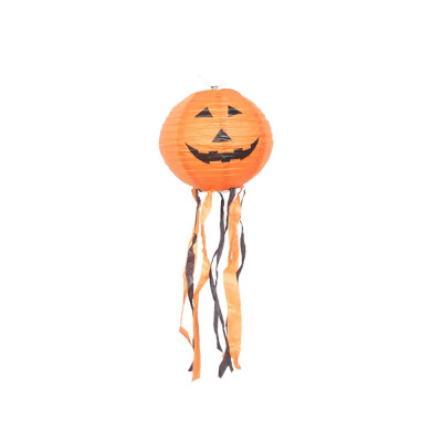 

〖Follure〗Halloween Paper Lanterns Pumpkin Smile Face Lantern Party Decor Hanging