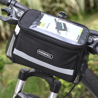 

Cool Movable Heat Protection Detachable Bicycle Front Bag Map Allowed