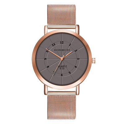 

Hot Sale Women Watch Luxury Thin Dial Casual Quartz Clock Mesh Belt Strap Fashion Rose Gold Wrist Watch Relogio Feminino