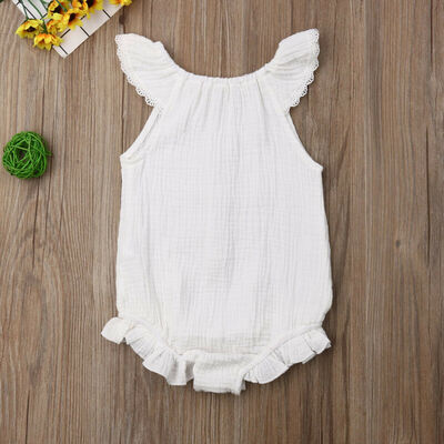 

Cute Infant Baby Girls Romper Bodysuit Babygrow Outfits Summer Clothes 0-24M