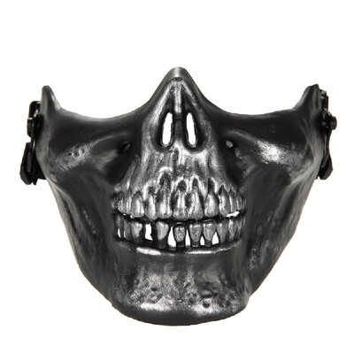 

Outdoor Wargame Tactical Mask Lower Half Face Protective Mask Guard Airsoft Paintball CS Army Mask Halloween Party Cosplay Mask