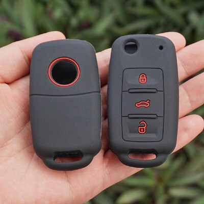 

Fine-quality Silicone Rubber Key Fob Skin Cover Case Set Remote Protected Soft