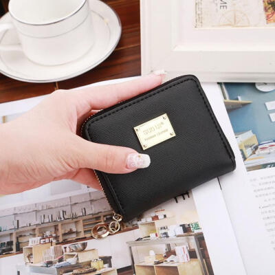

Maison Fabre Leather Wallet Women Small Card Holder Zip Coin Purse Clutch Leather Handbag Women Dropshipping 2019