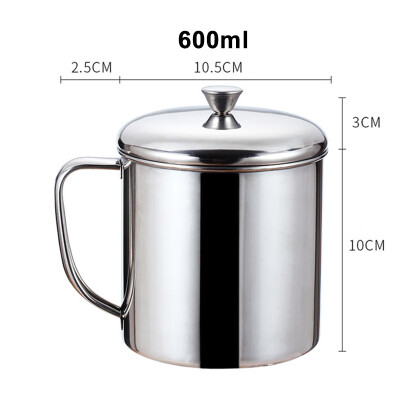 

340 Stainless Steel Water Milk Coffee Tea Cup Tumbler Camping Portable Cups Mug