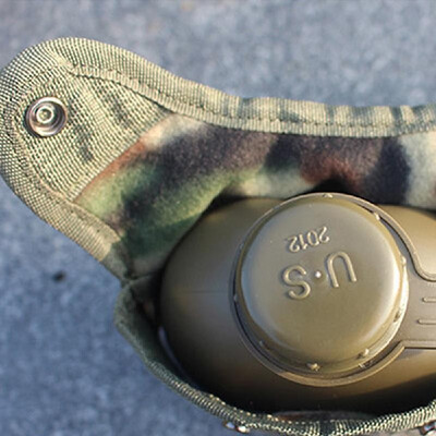 

1L Outdoor Miltary Cup Aluminum Canteen Water Bottle&Nylon Canteen Cover Hiking Camping Kettle Portable