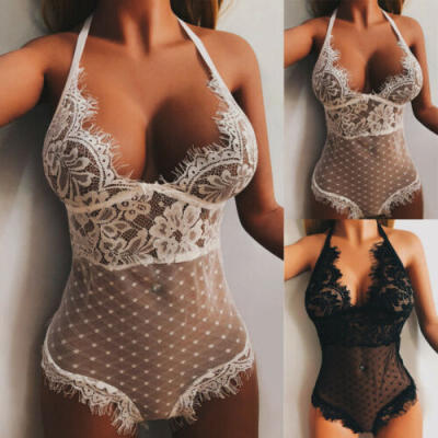 

Sexy-Lingerie-Underwear-Sleepwear-Women-G-string-Robe-Lace-Babydoll-Nightwear US