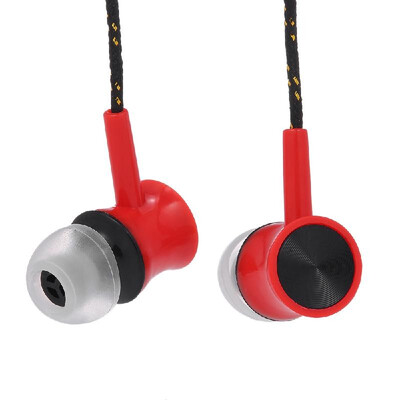 

35mm Wired Headphone In-Ear Headset Stereo Music Smart Phone Earphone Earpiece In-line Control Hands-free with Microphone