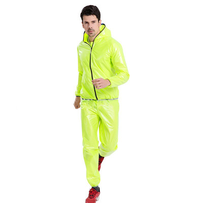 

Cycling raincoat rain pants set mountain bike split rain cape mens riding clothes sunscreen windbreaker