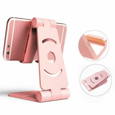 

Universal Adjustable Mobile Phone Holder Stand Desk Swivel Foldable Portable