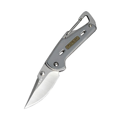 

Outdoor Folding Pocket Cutter Box Opener Fruit Cutter with Buckle Clip for Outdoor Camping Hiking Survival Tool