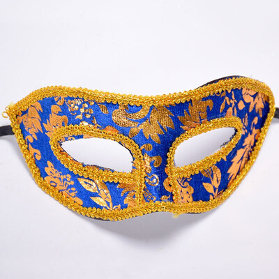 

FUNNYBUNNY Jazz Halloween Flannel Cloth Mask Flat Head Mens Half Face Masquerade Mask Baby Birthday Party Supplies