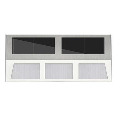 

LED Solar Stairs Light Garden Yard Waterproof Stainless Steel Outdoor Decor