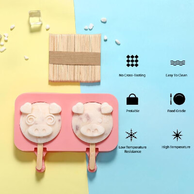 

Popsicle Molds DIY Ice Cream Mold Silicone Ice Pop Mold