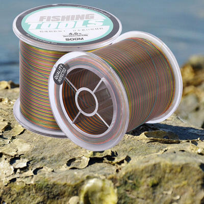 

Greensen 500M Nylon Colorful Fishing Line Strong Power Sturdy Fishing Tackle Outdoor Ropes