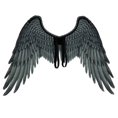 

Halloween Angel Cosplay Props Adult Cosplay Costumes Oversized Black&White Wings Theme Party Supplies