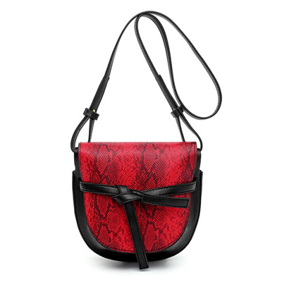 

Tailored Women Ladies Fashion Retro Serpentine Tie Shoulder Handbag Purse Crossbody Bags