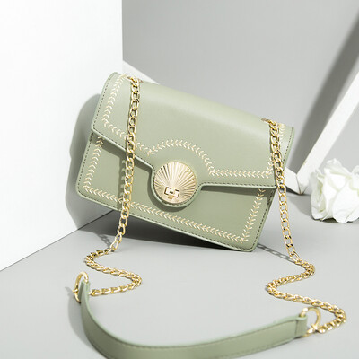 

Ins Super Fire New Texture Casual Crossbody Bag Female Korean Joker Net Red Single Shoulder Small Square Bag