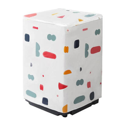

PEVA Printed Dust Proof Washing Machine Cover Waterproof Protective Case