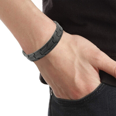 

Magnetic Bracelet for Men - Elegant Titanium Magnetic Therapy Bracelets Pain Relief