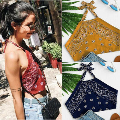 

For Women Sexy Casual Off Shoulder Halter Tank Tops Vest Blouse Crop Top Shirt