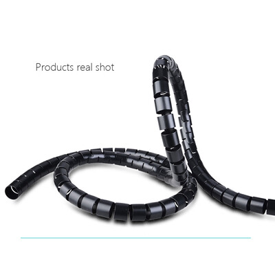 

2m Wire Wrap Organizer Winder Clip Cable Plug Wire Holder Mouse Cord Protector Management Ethernet Wire