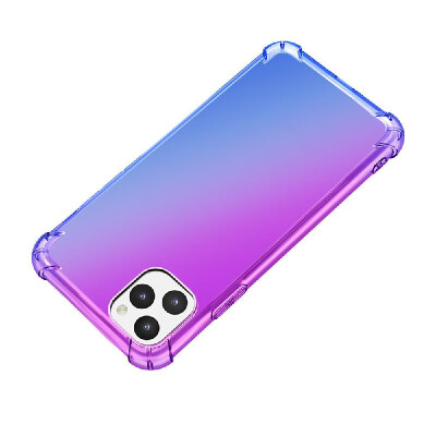 

New 2019 Case Mobile Phone Case for i-phone 11 Pro Max Gradient Anti-drop Mobile Phone Soft TPU Colorful Case Cover