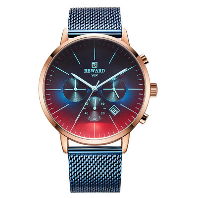 

REWARD Men Sport Watches Waterproof Outdoor Wristwatch Mens Quartz Hour Date Clock Stopwatch Military Army Watch Dual Display for