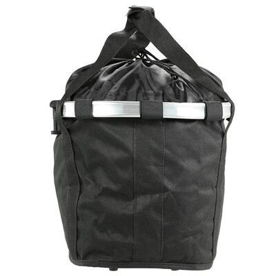 

Bicycle Bike Detachable Cycle Front Canvas Basket Carrier Bag Pet Carrier Aluminum Alloy Frame Pet Carrier