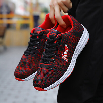 

Comfortable mens sports shoes fashion casual shoes wear-resistant breathable mesh running shoes tide shoes