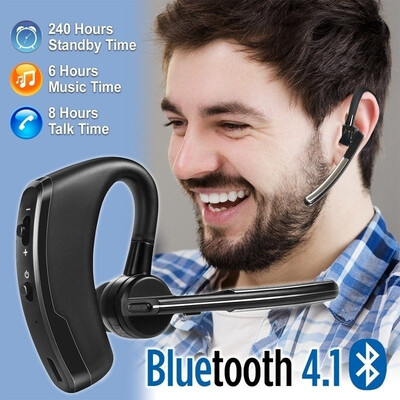 

V8 Business Bluetooth Headset V41 Handsfree with Microphone Car High-end Ultra Long Standby Wireless Earphone