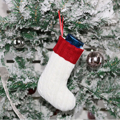 

Toponeto Christmas Supplies Gift Bag Christmas Tree Wool Knit Socks Christmas Bag