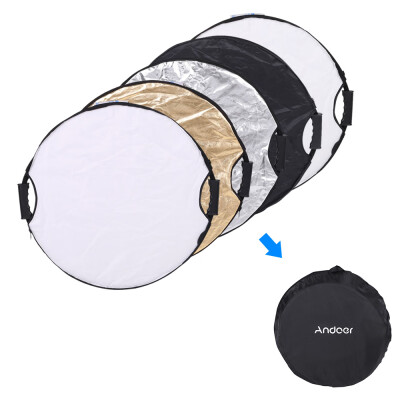 

Andoer 110cm 5in1 Round Collapsible Multi-Disc Portable Circular Photo Photography Studio Video Light Reflector