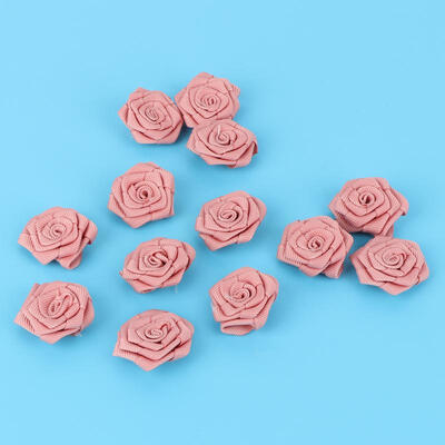 

Greensen 20pcsset Polyester Ribbon Rose Flower Bud DIY CraftBroochDollDressWedding Decoration