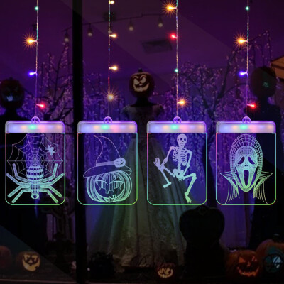 

〖Follure〗LED 3D USB Halloween Festival Room Decoration Hanging Lights Night Lights