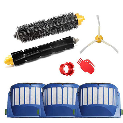

Vacuum Cleaner Kits For IRobot Roomba 600 Series 620 630 650 660 Rubber Brush