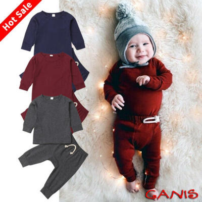 

NEW Infant Baby Boy Girl Pajamas Pjs Set Sleepwear Nightwear Clothes Outfit Xmas