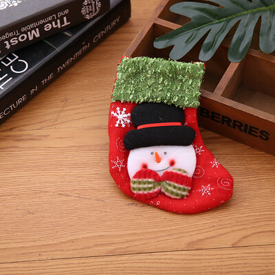 

Toponeto Christmas Stockings Socks Santa Claus Candy Gift Bag Xmas Hanging Decor