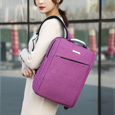 

Simple Mens Backpack Computer Shoulder Bag Mens Fashion Youth Travel Students schoolbag Korean version can be customized