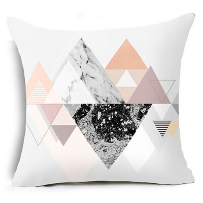 

〖Follure〗Geometric Pillow Case Waist Cushion Cover Sofa Home Decor