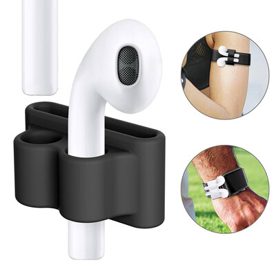 

Silicone Protective Cover Protection Case Stand For Apple AirPods Wireless BT Headset for iWatch Accessories