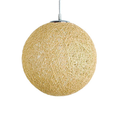 

Modern lattice rattan rattan chandelier chandelier home dining decoration lights black red blue yellow rose white